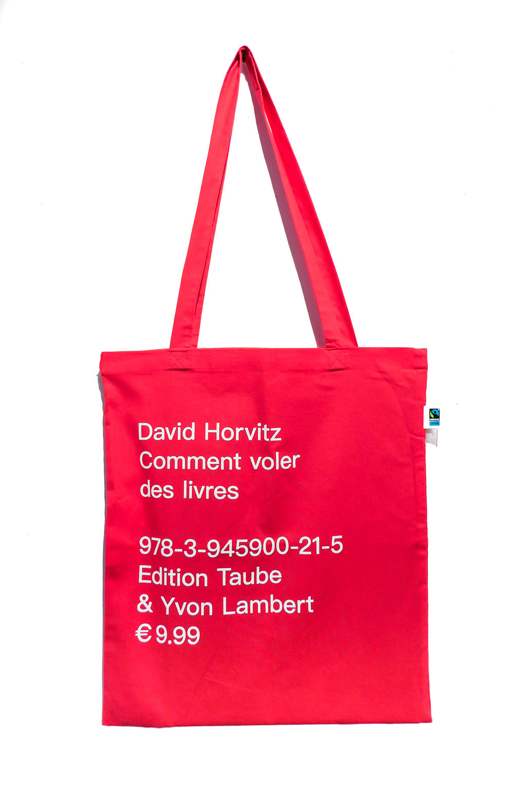 David Horvitz - Comment voler des livres / How to shoplift books (Tote bag)