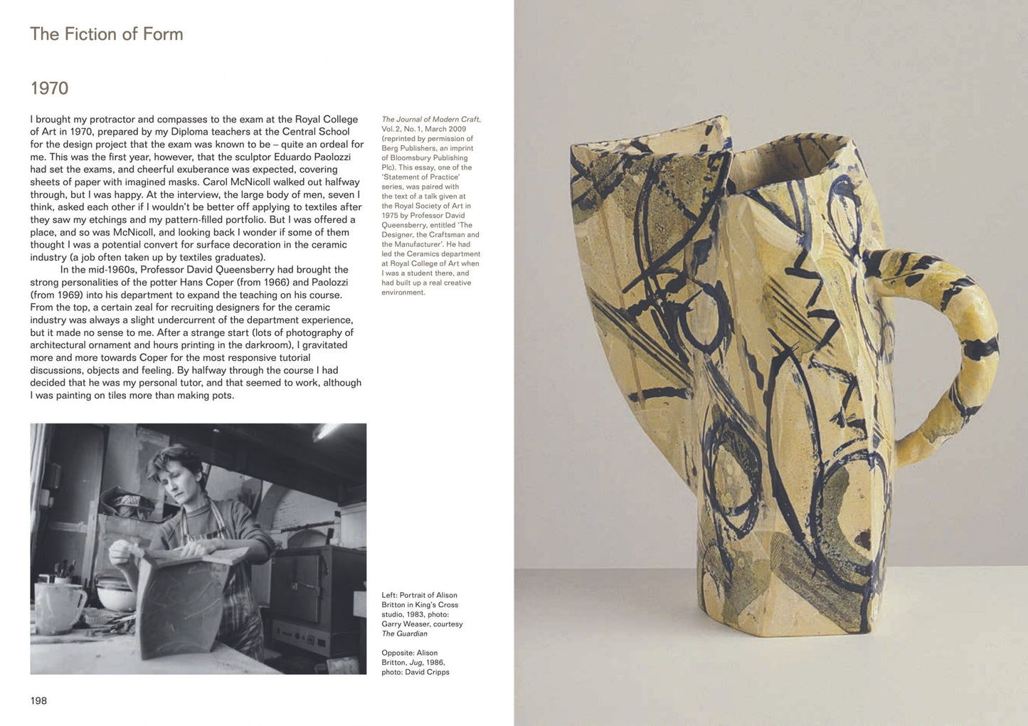 Alison Britton - Seeing Things Collected Writing on Art, Craft and Design (New Edition)