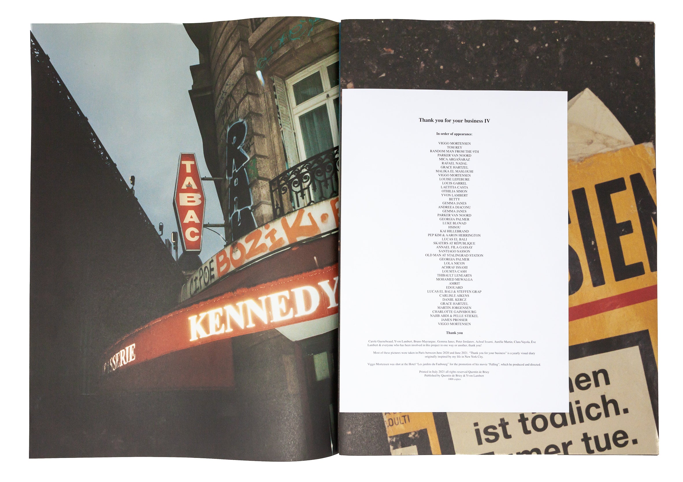 Quentin de Briey - Thank you for your business IV