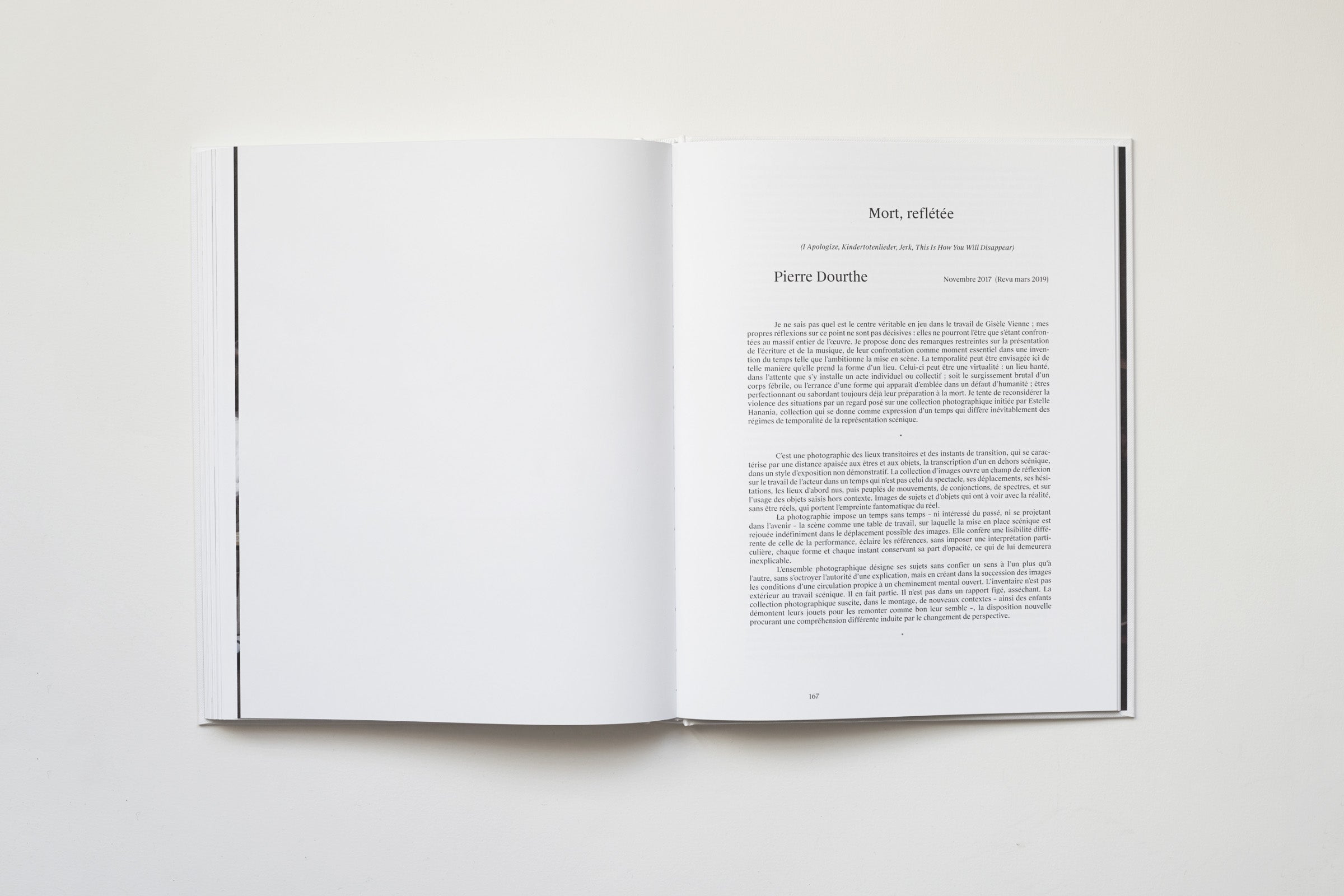 Estelle Hanania - IT’S ALIVE! A travers l’œuvre de Gisèle Vienne