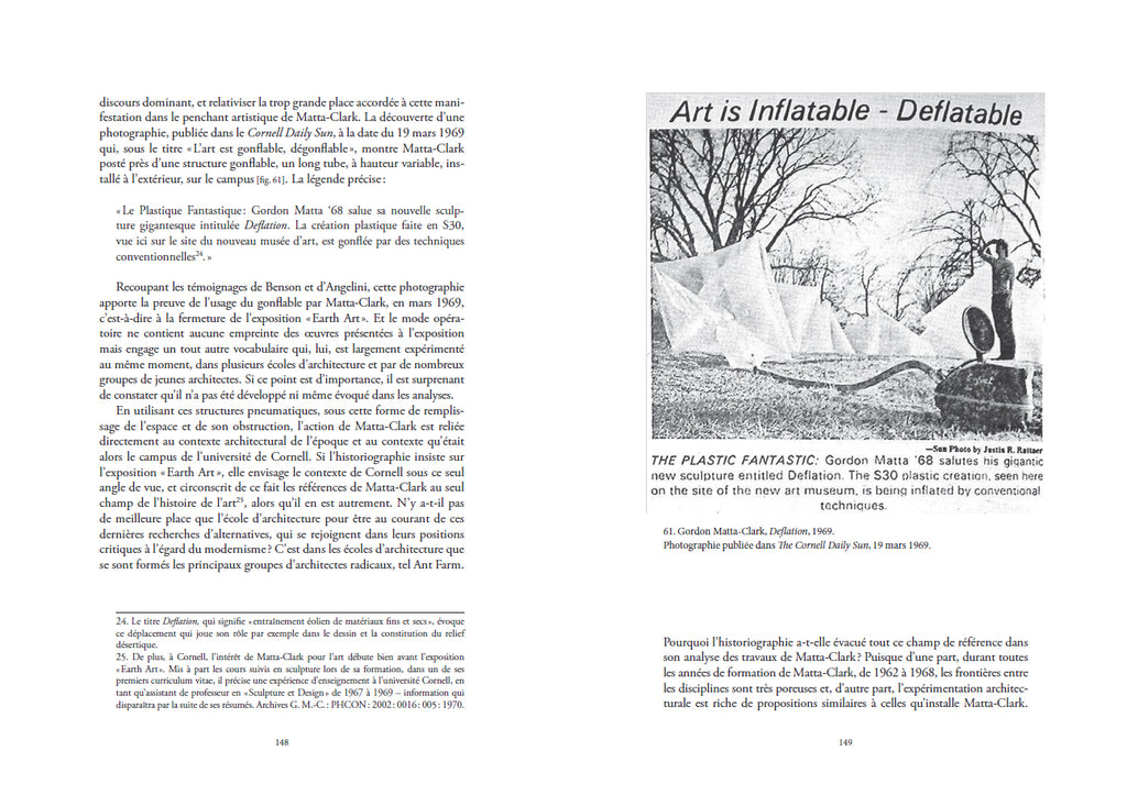 Roula Matar - L'architecture selon Gordon Matta-Clark