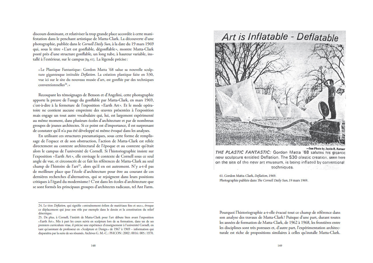 Roula Matar - L'architecture selon Gordon Matta-Clark