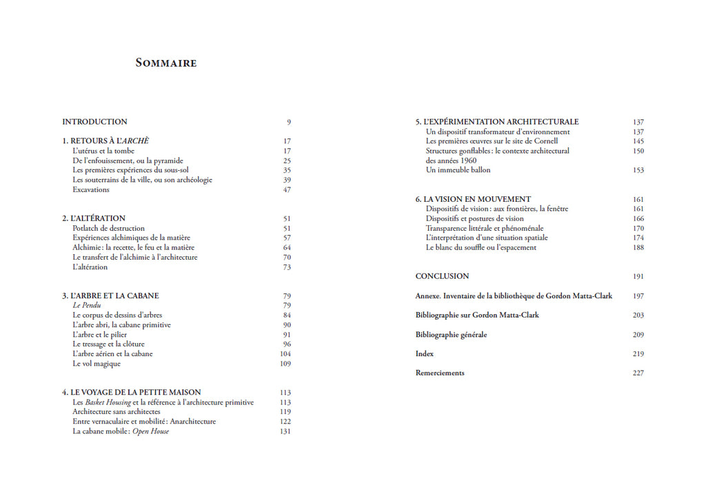 Roula Matar - L'architecture selon Gordon Matta-Clark