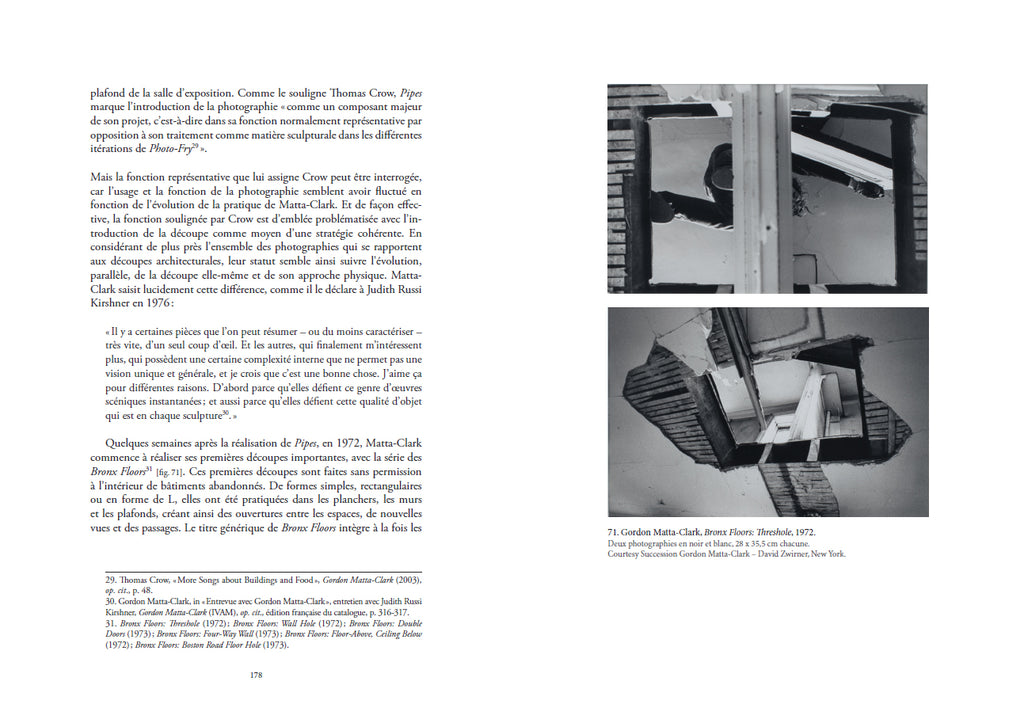 Roula Matar - L'architecture selon Gordon Matta-Clark