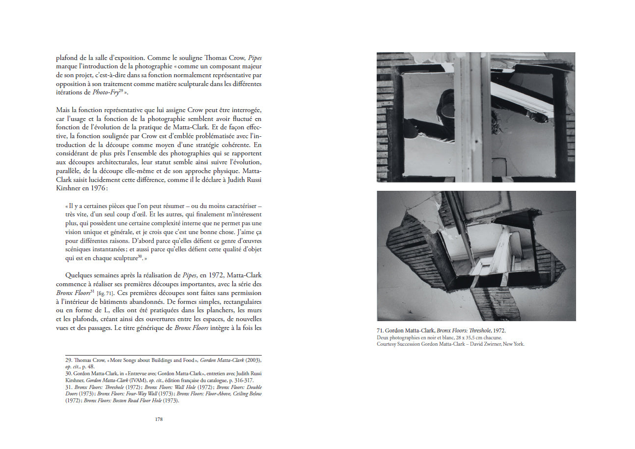 Roula Matar - L'architecture selon Gordon Matta-Clark