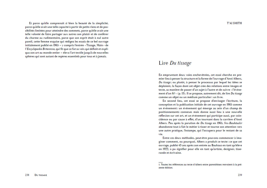 Anni Albers - Du tissage