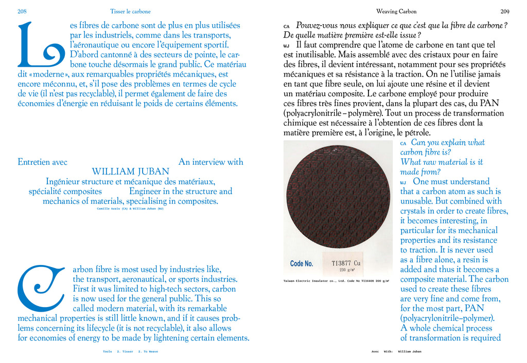 Tools - N°2 Le tissage / To Weave