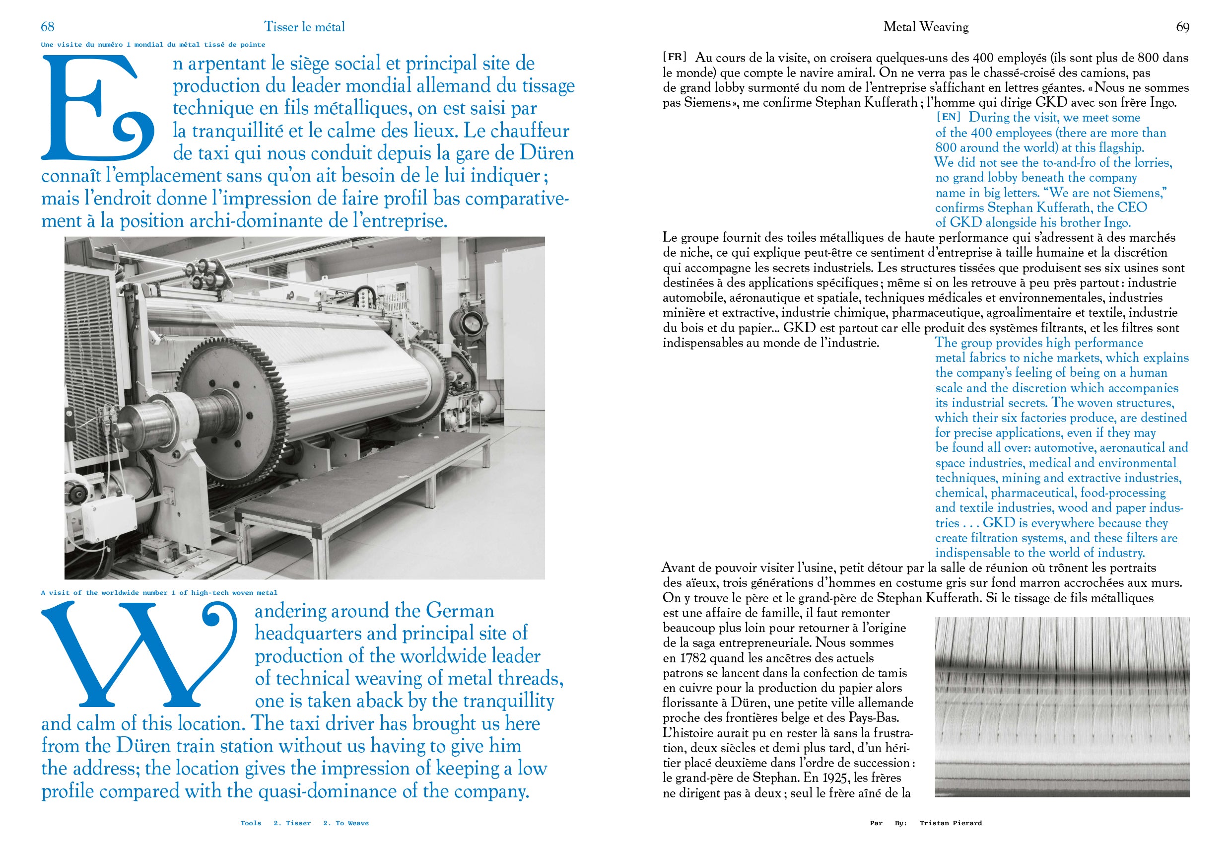 Tools - N°2 Le tissage / To Weave