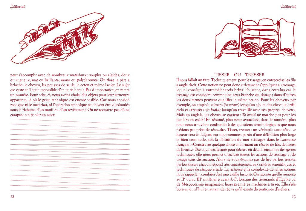 Tools - N°2 Le tissage / To Weave