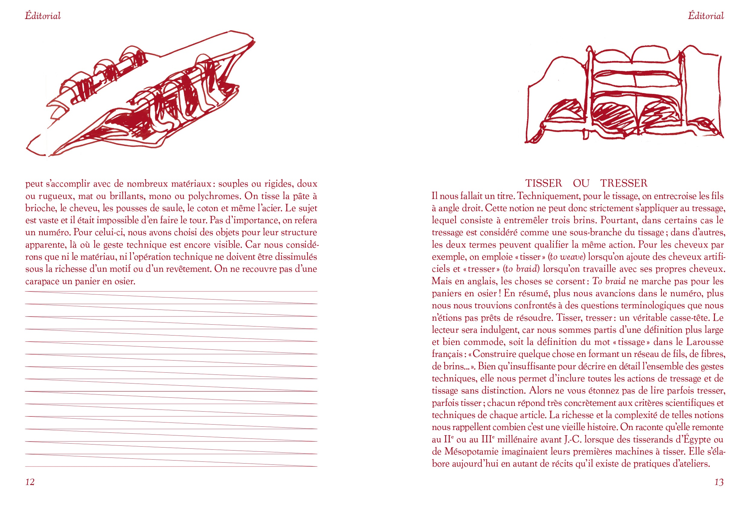 Tools - N°2 Le tissage / To Weave