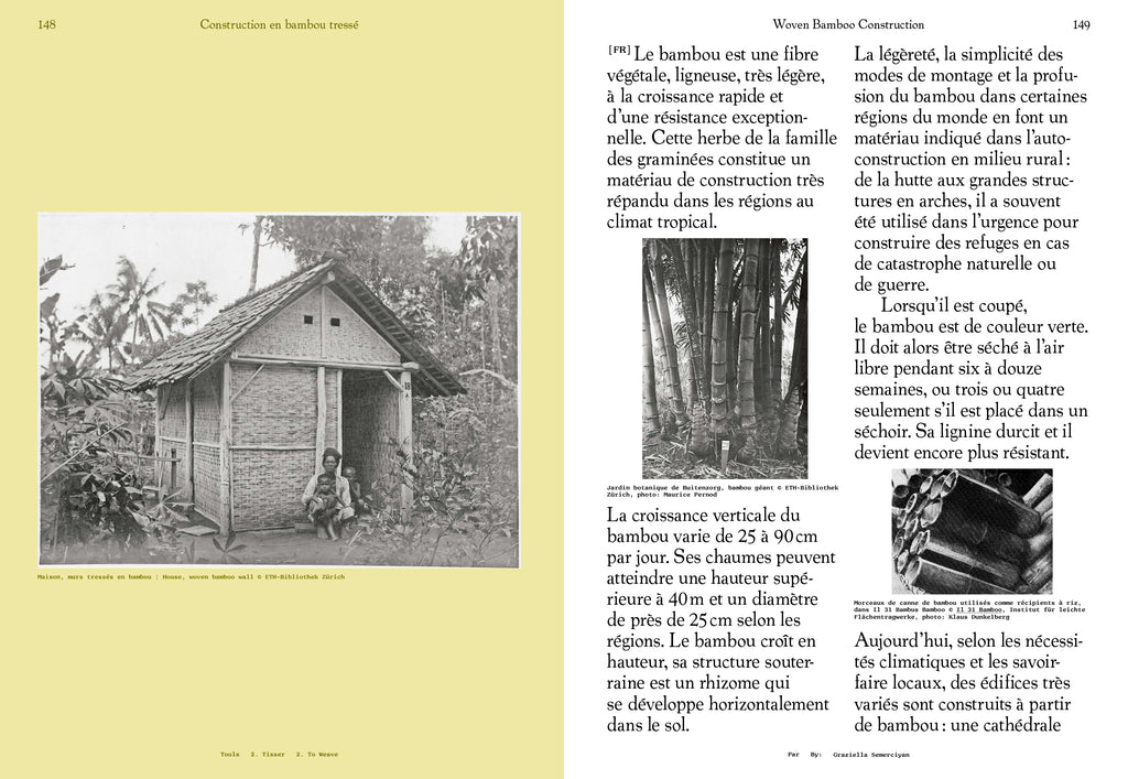 Tools - N°2 Le tissage / To Weave