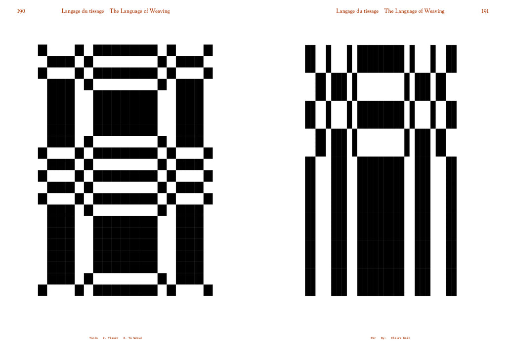 Tools - N°2 Le tissage / To Weave