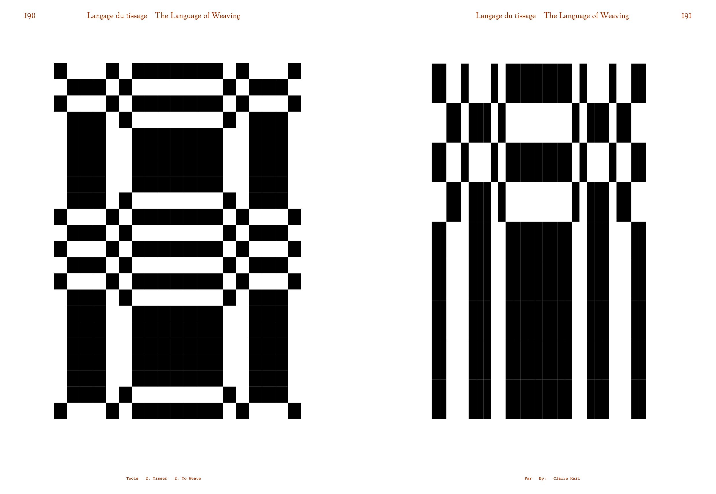 Tools - N°2 Le tissage / To Weave