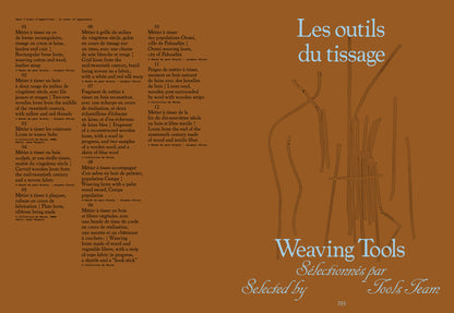 Tools - N°2 Le tissage / To Weave