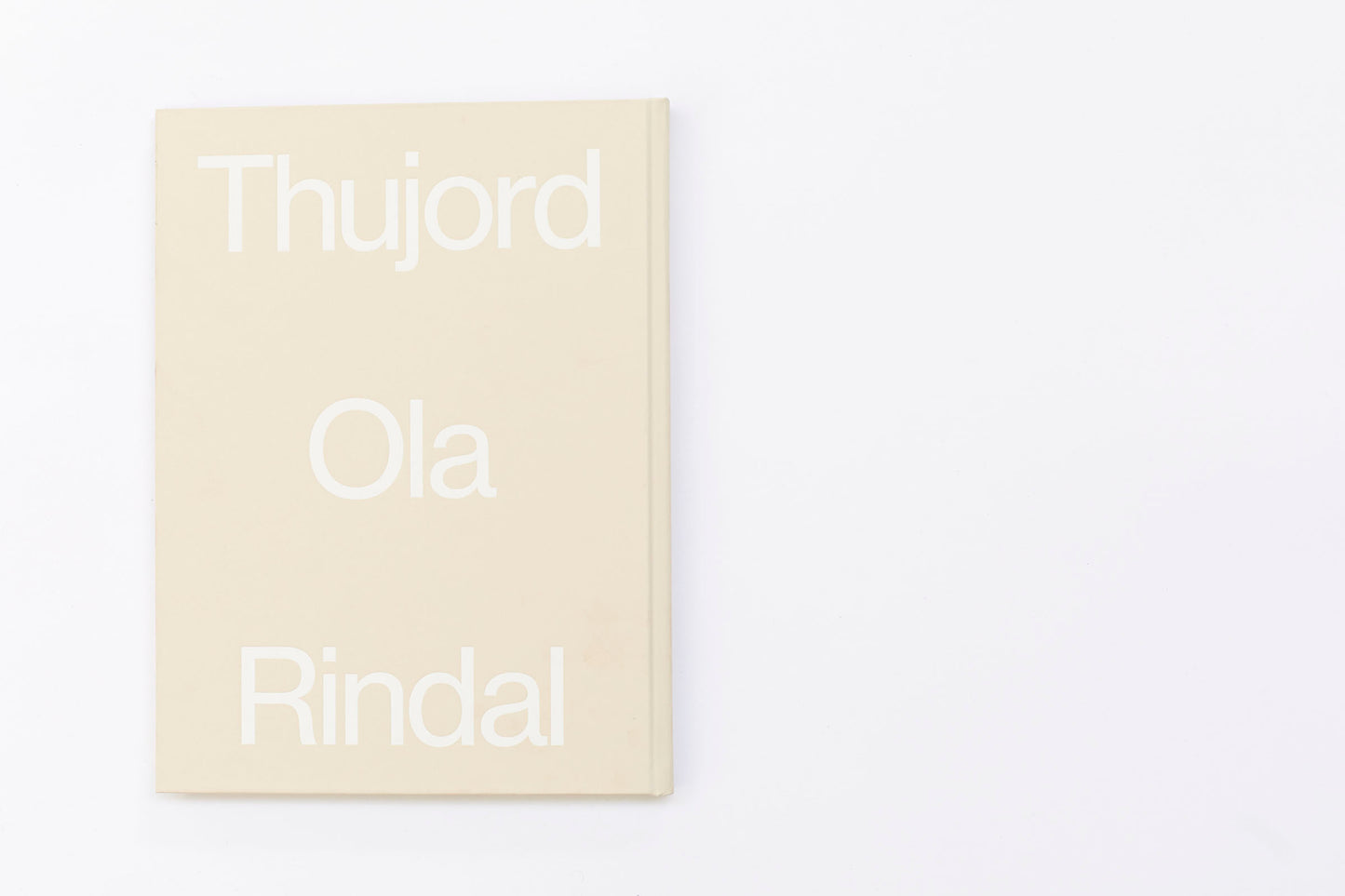 Ola Rindal - Thujord