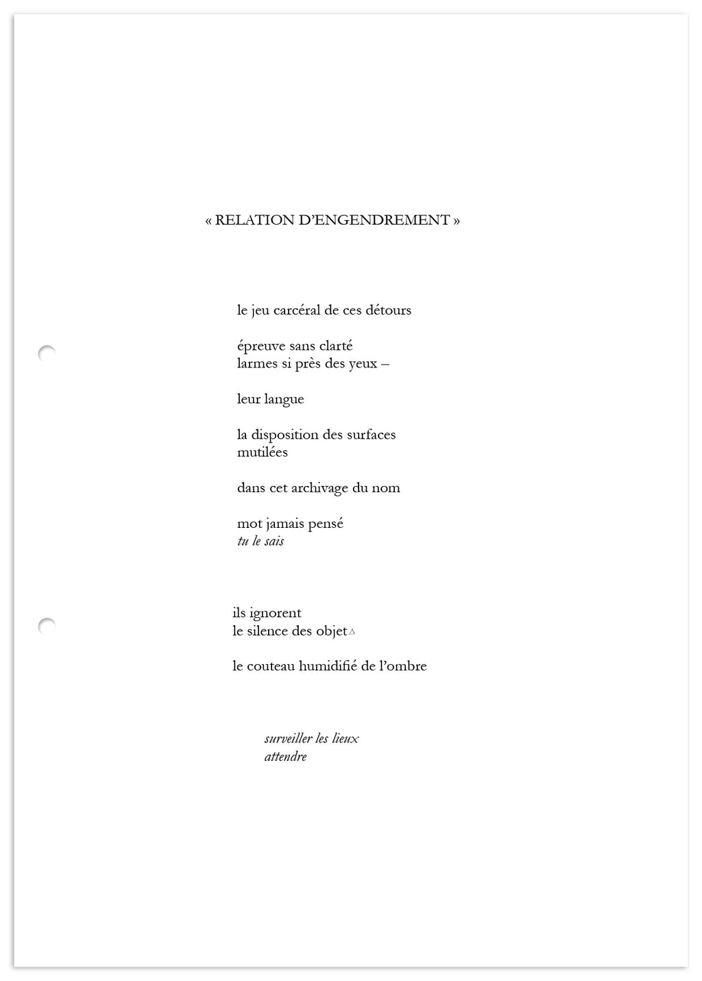 Locus Solus V. - Claude Royet-Journoud