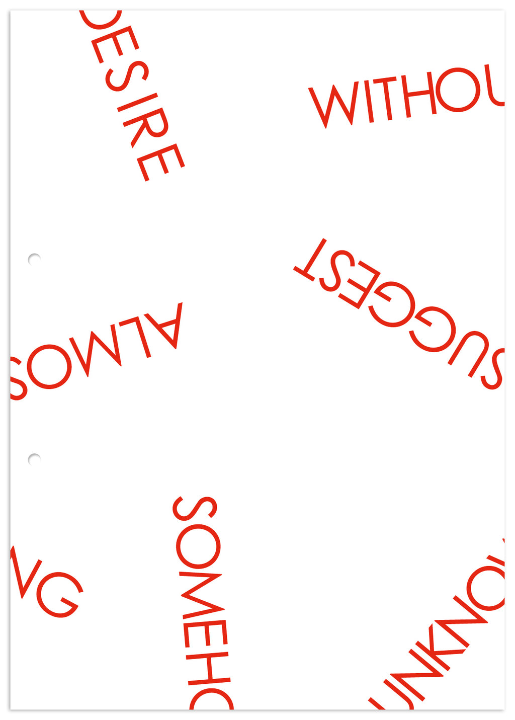 Locus Solus VI. - Robert Barry