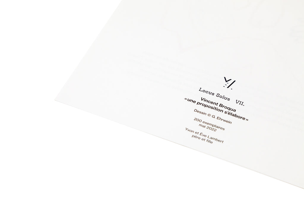 Locus Solus VII. - Vincent Broqua