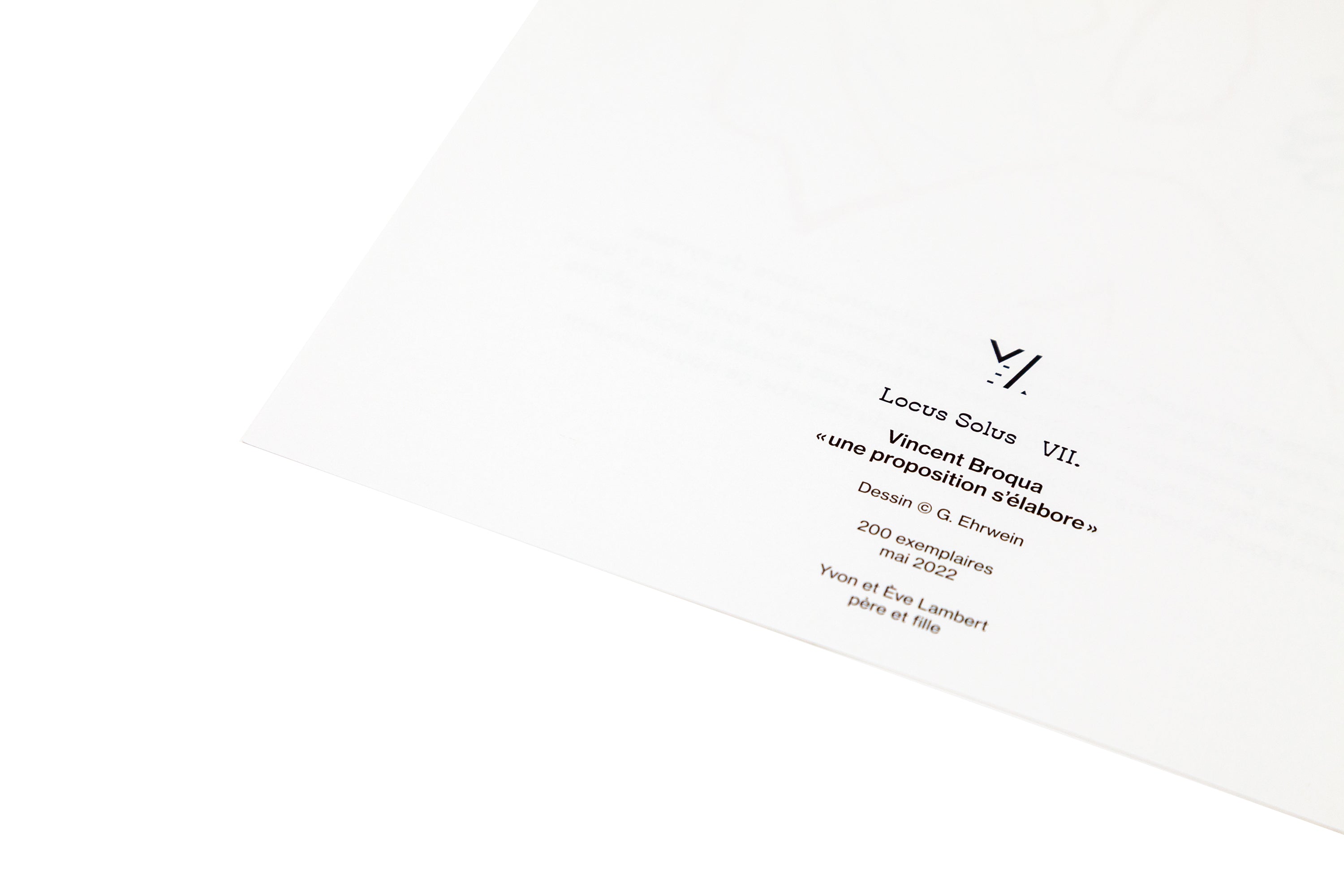 Locus Solus VII. - Vincent Broqua