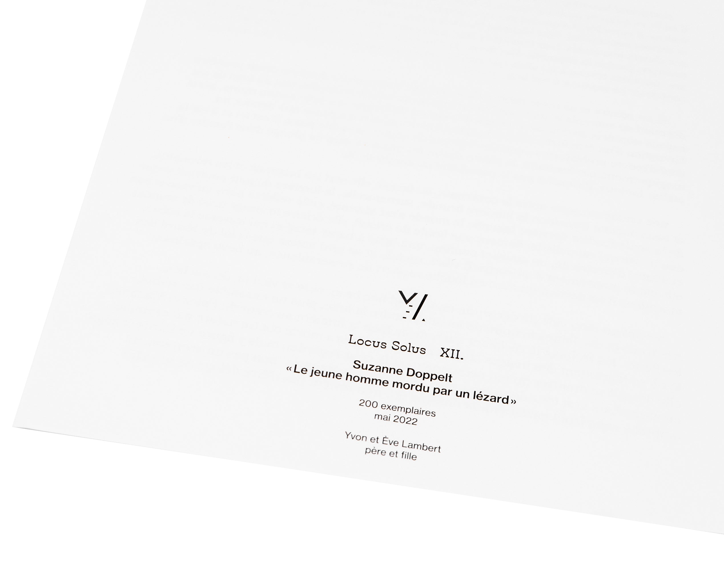 Locus Solus XII. - Suzanne Doppelt