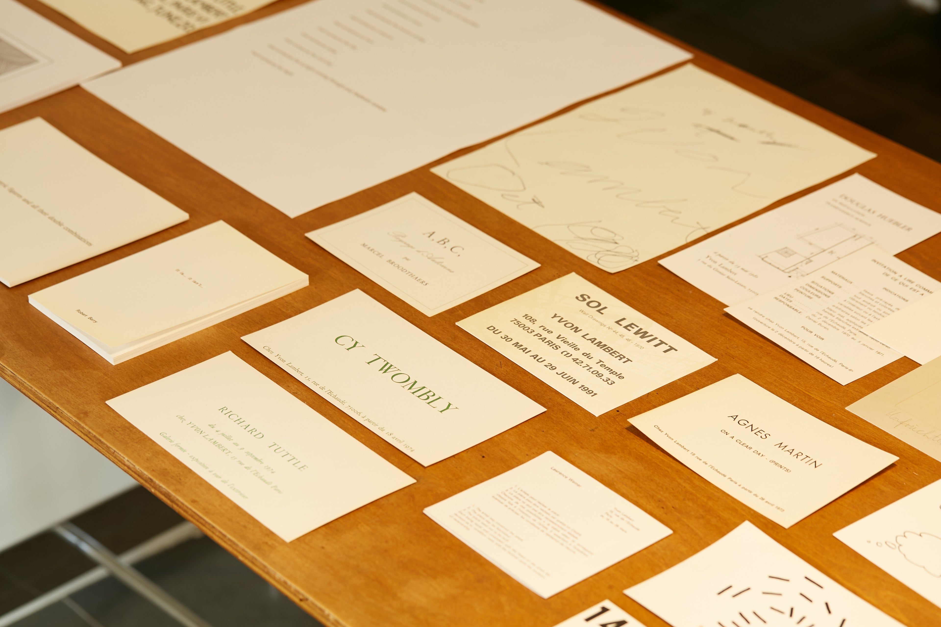 Exposition "Yvon Lambert - 50 years of books & prints.1970 - 2020" à Séoul