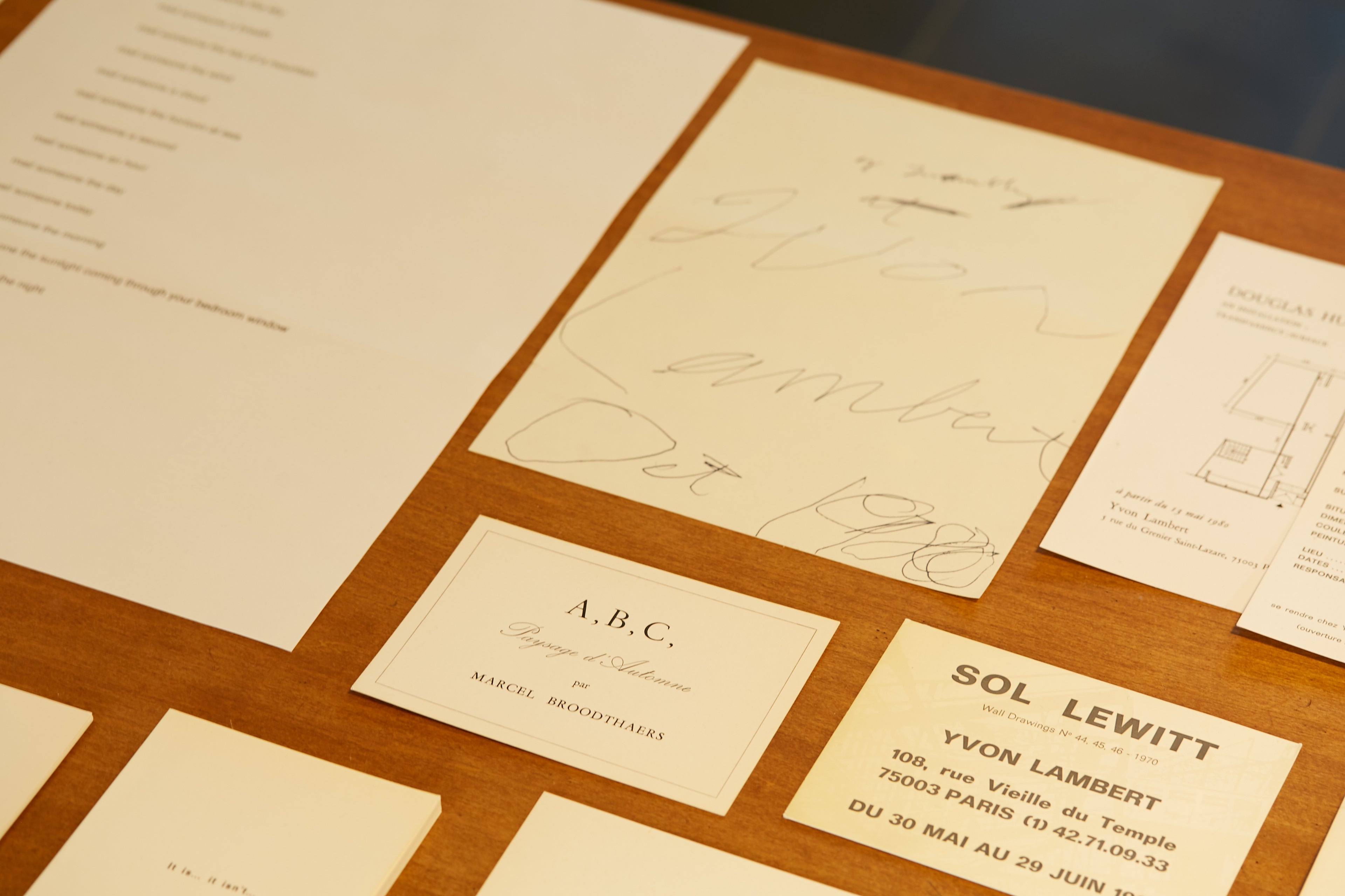 Exposition "Yvon Lambert - 50 years of books & prints.1970 - 2020" à Séoul