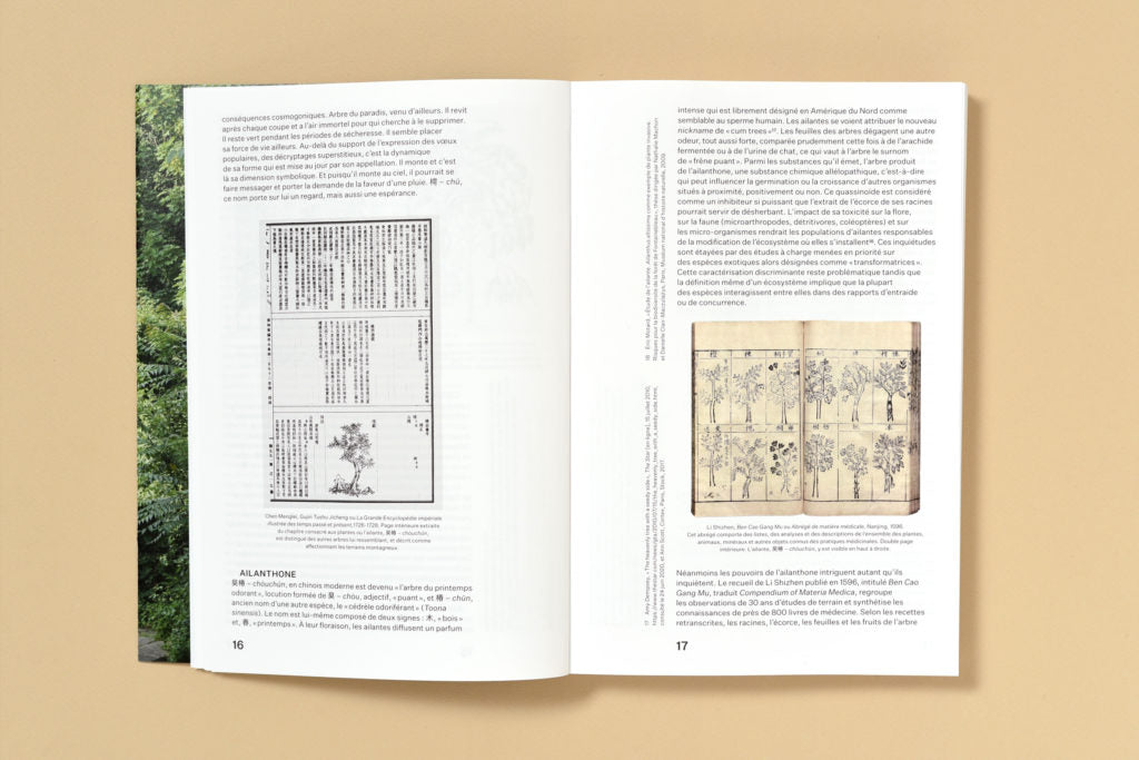 Simon Boudvin - Ailanthus Altissima, Une monographie située de l'ailante