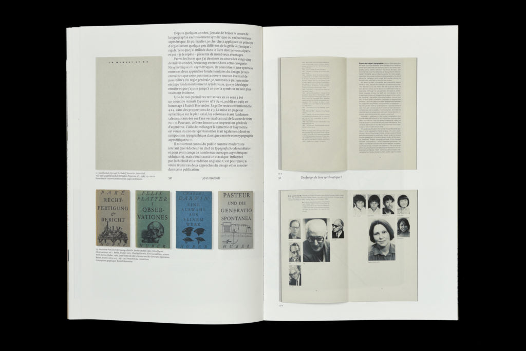Jost Hochuli - Un design de livre systématique ?