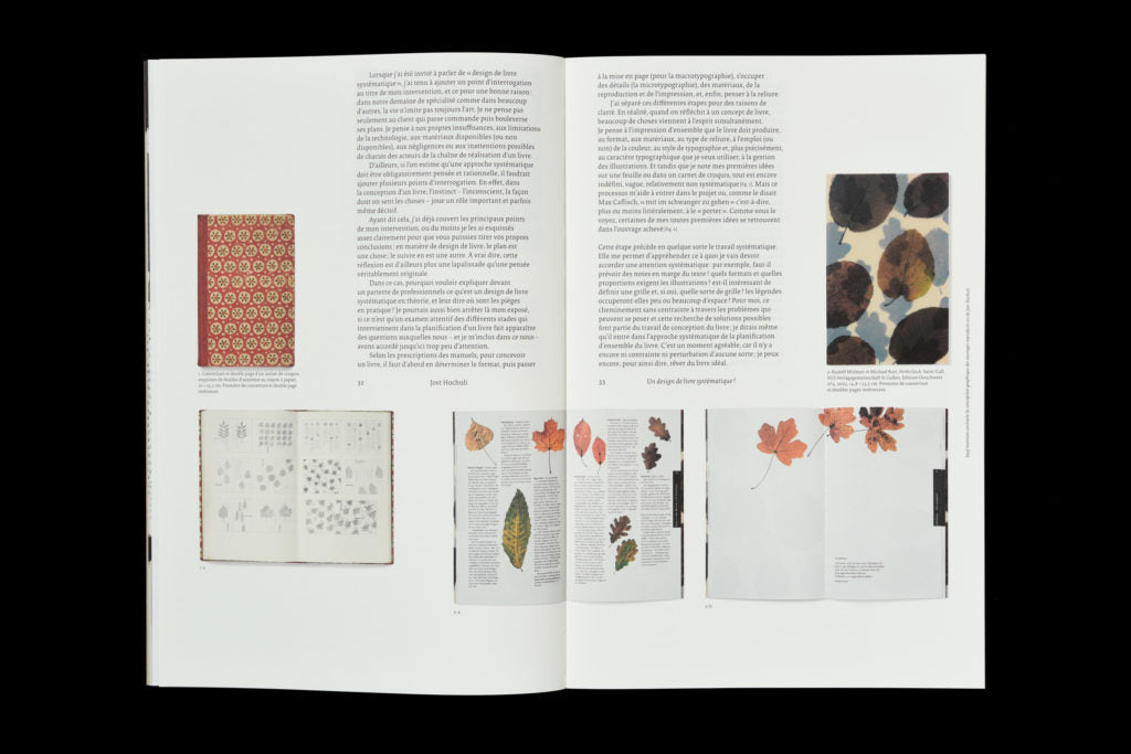 Jost Hochuli - Un design de livre systématique ?