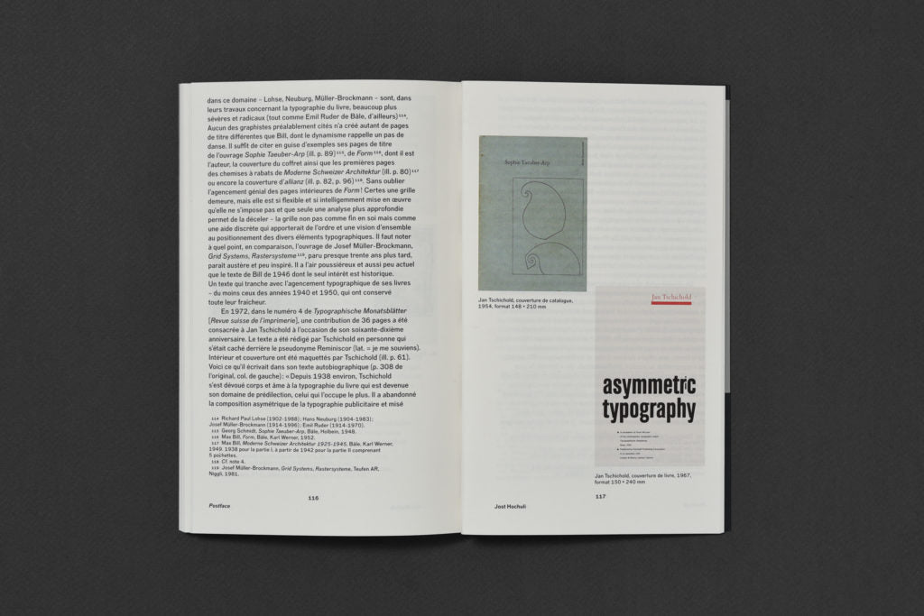 Hans-Rudolf Bosshard, Jost Hochuli - Max Bill / Jan Tschichold, La Querelle Typographique des Modernes
