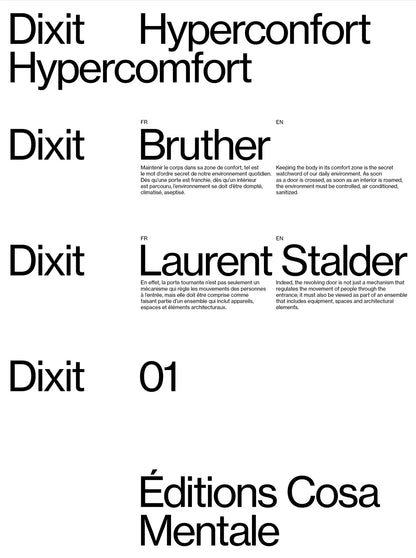 Dixit - 01 Hyperconfort