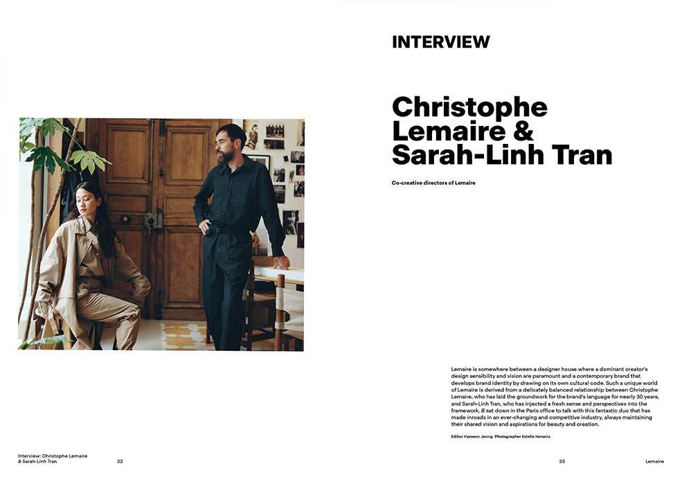 Magazine B Issue #90 : LEMAIRE