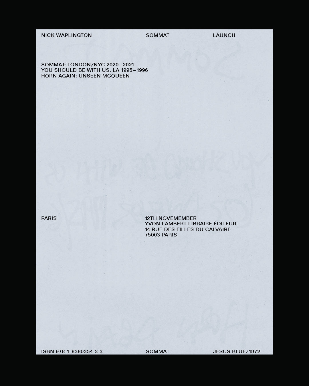 Nick Waplington - Sommat