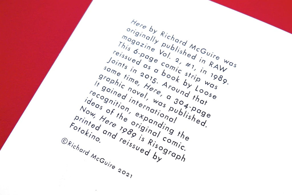 Richard McGuire - Here 1989