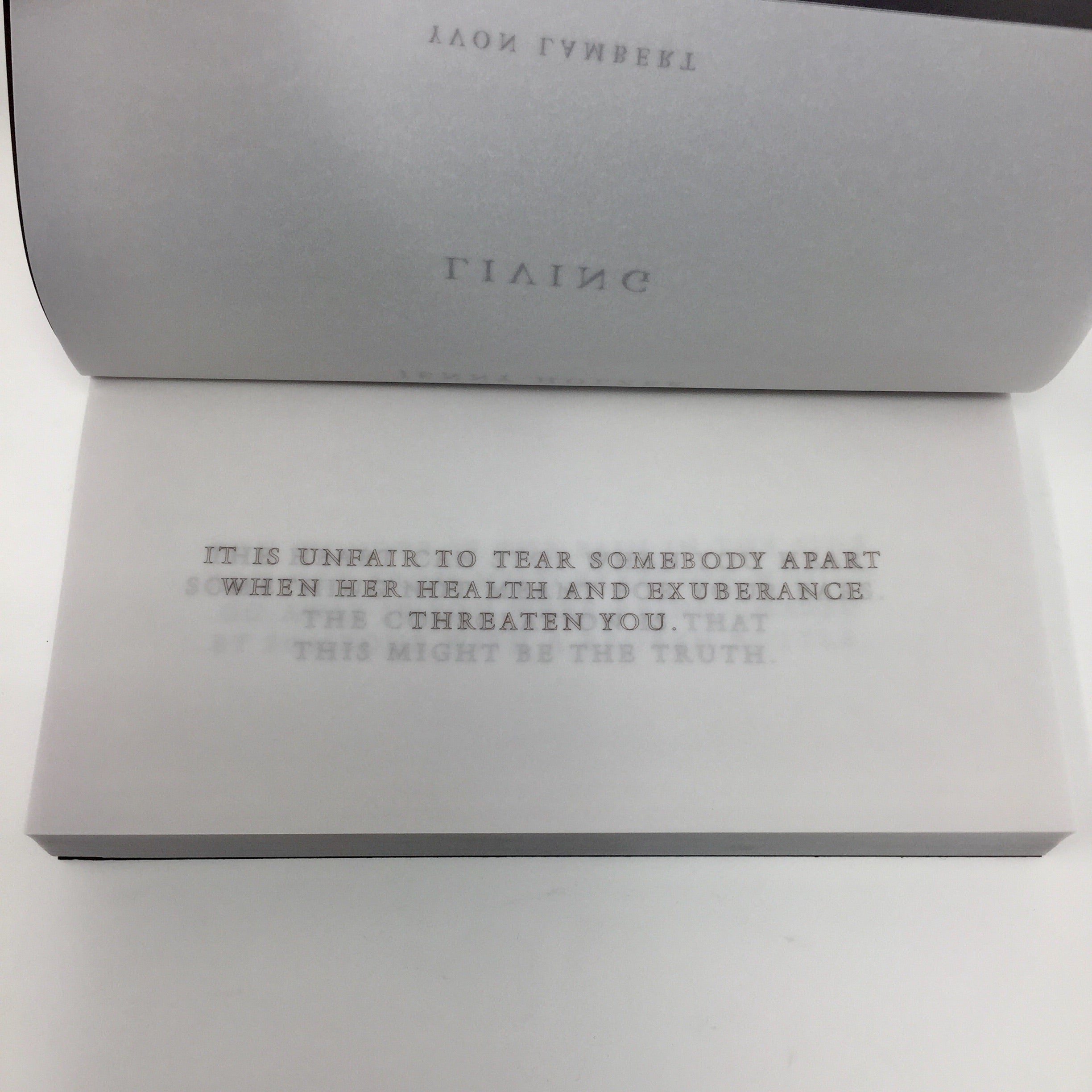 Jenny Holzer - Living