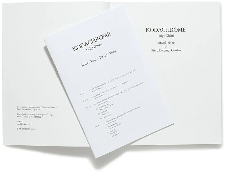 Luigi Ghirri - Kodachrome