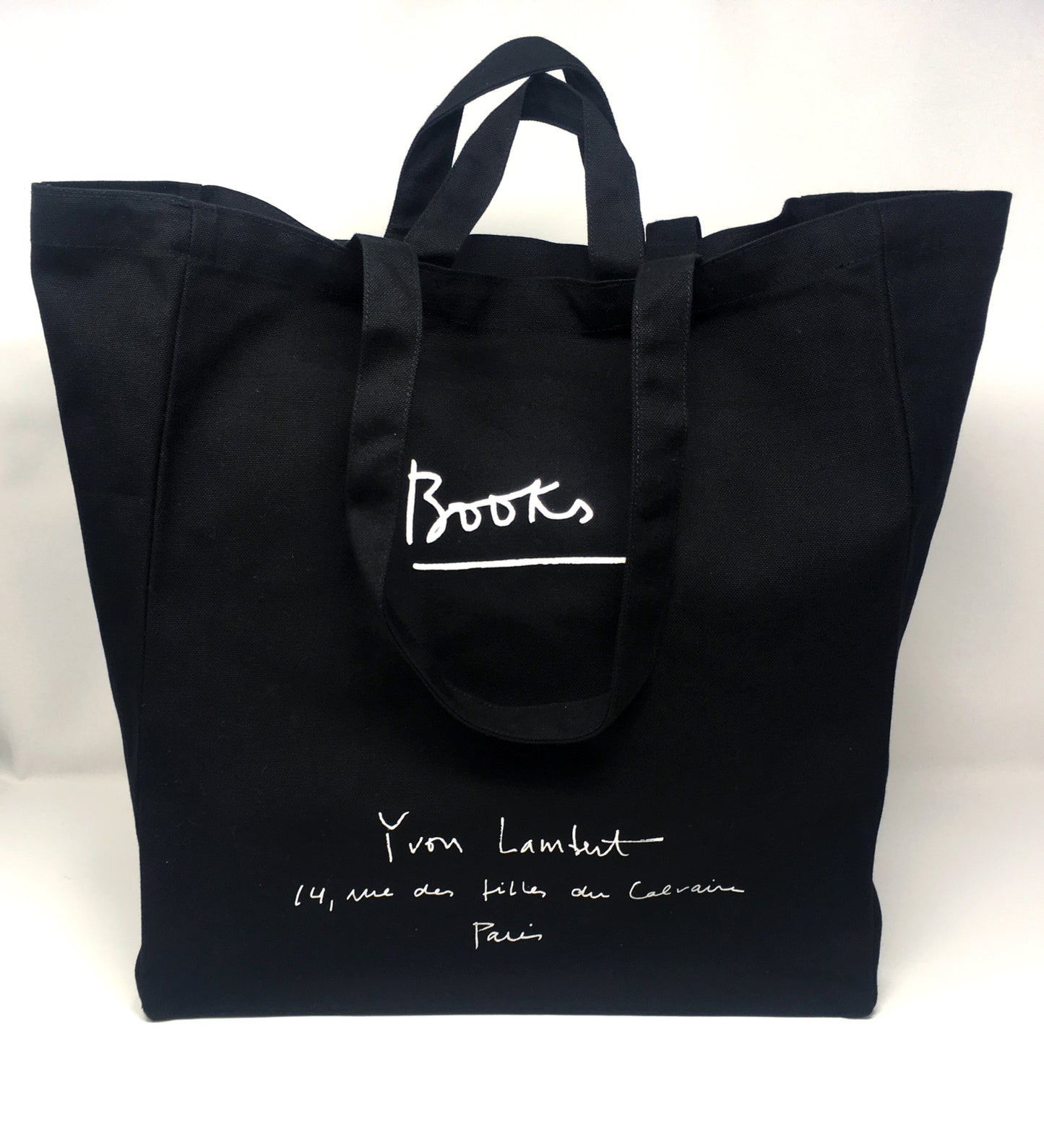 Yvon Lambert Large Tote Bag Black