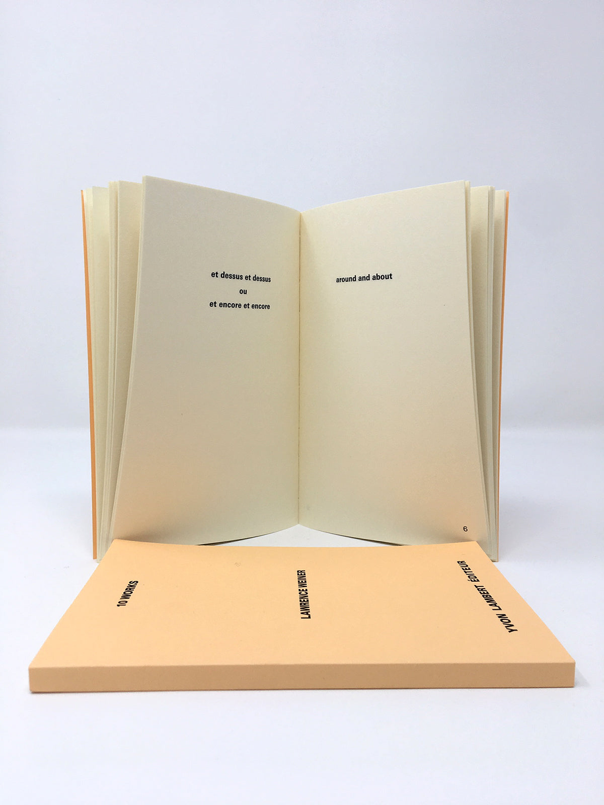 Lawrence Weiner - 10 Works (reprint 2019)