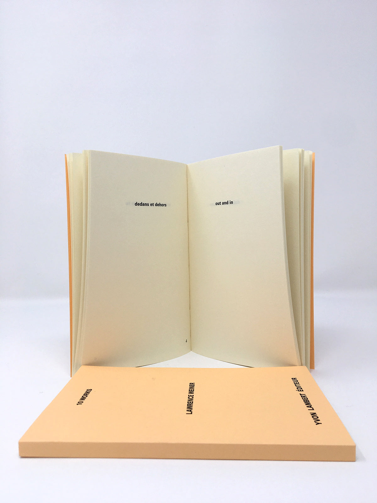 Lawrence Weiner - 10 Works (reprint 2019)