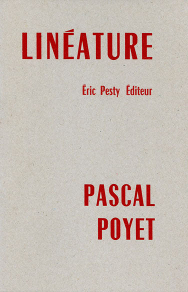 Pascal Poyet - Linéature