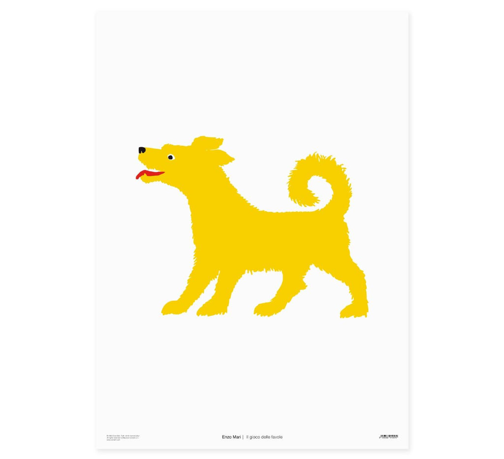 Enzo Mari - Il gioco delle favole - Cane (The Fable Game - Dog)