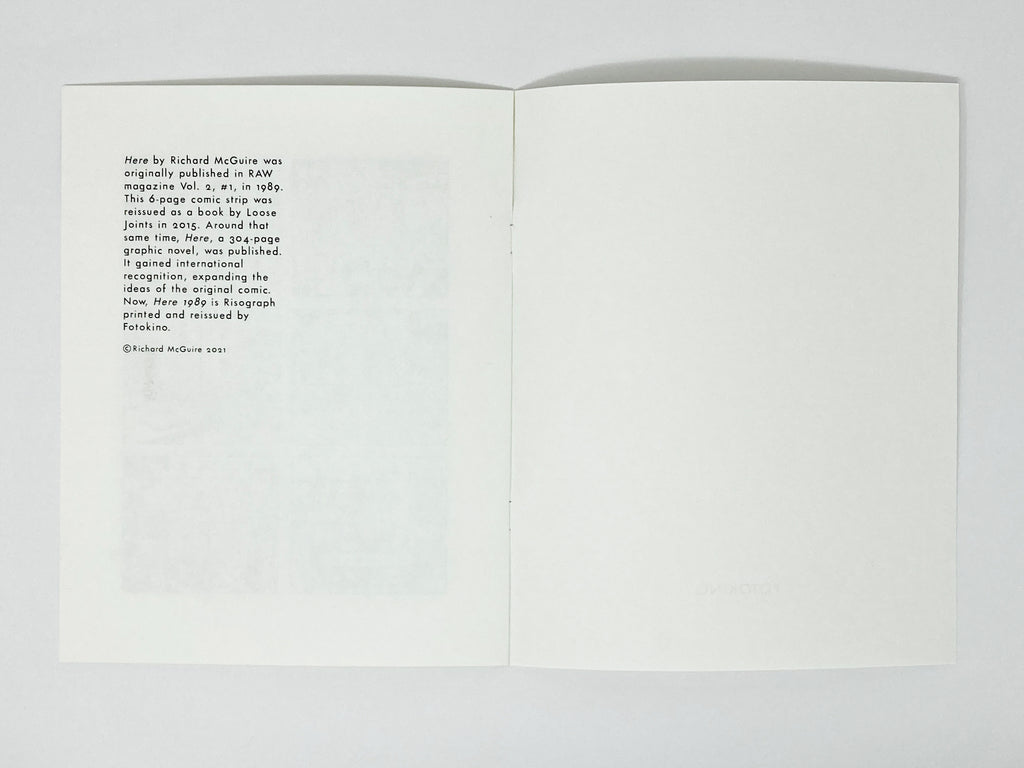 Richard McGuire - Here 1989