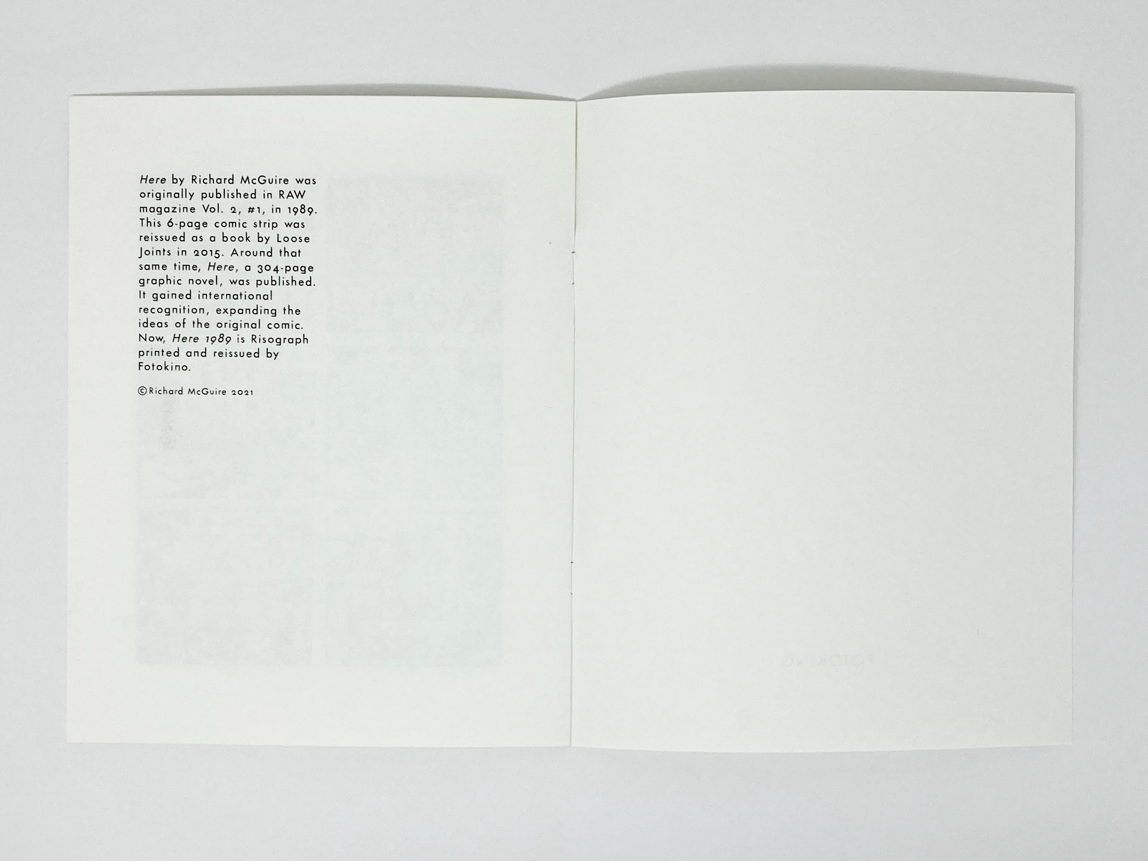 Richard McGuire - Here 1989