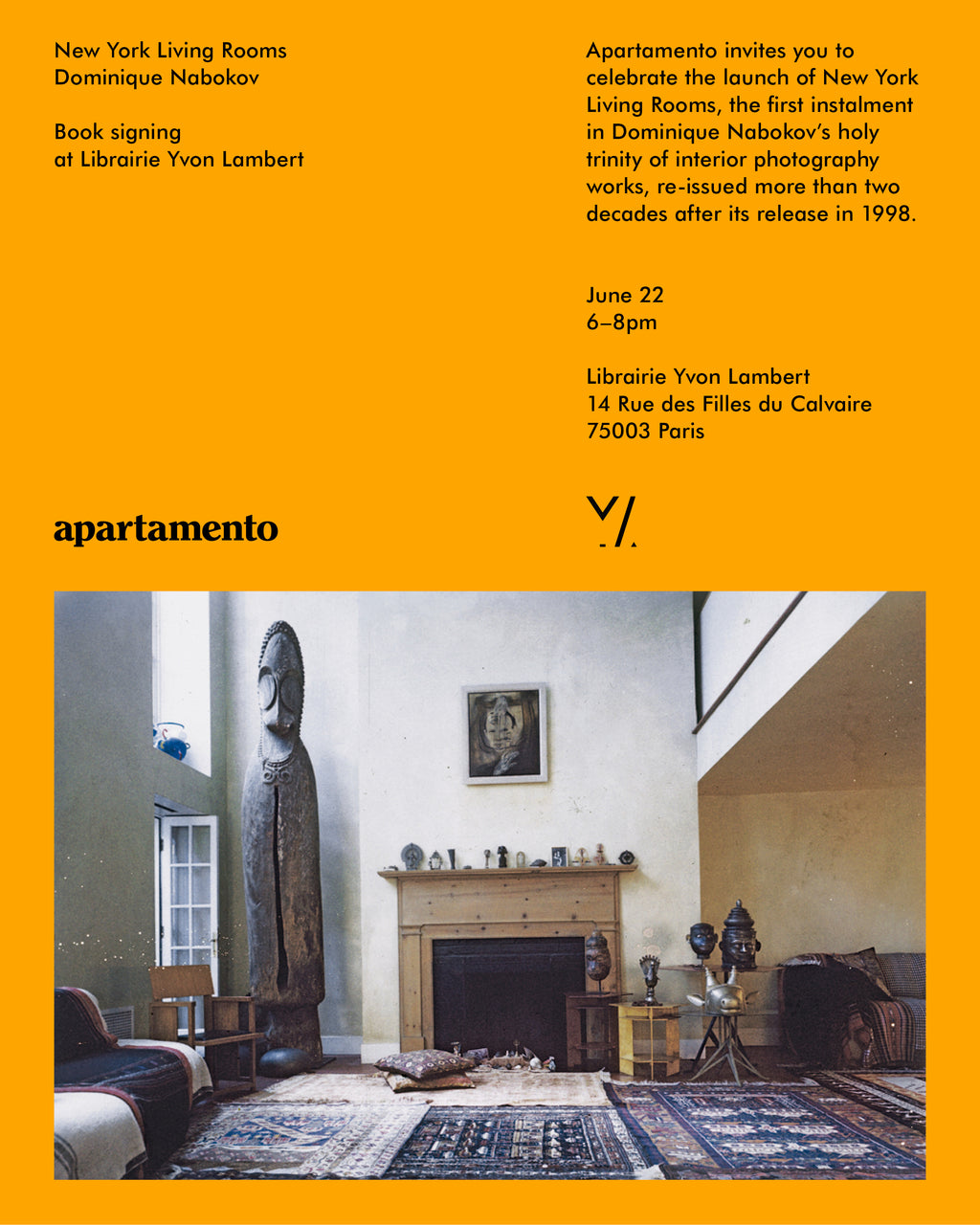 Dominique Nabokov - New York Living Rooms