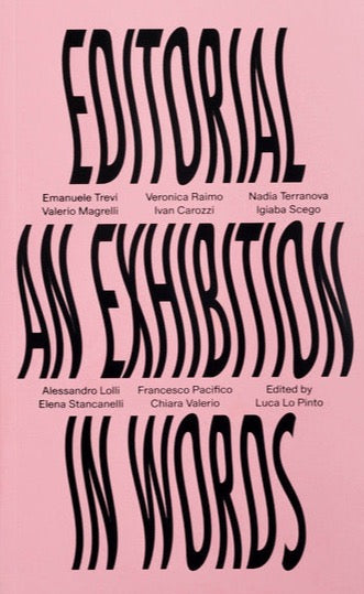 Editorial: an Exhibition in Words