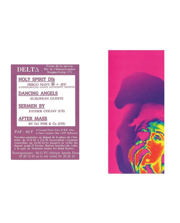 Paris Rave Flyers 1991-1994