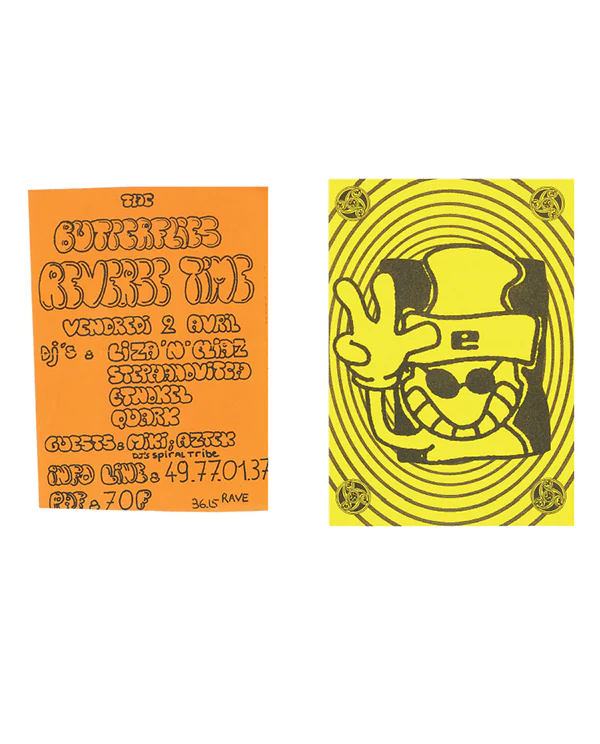 Paris Rave Flyers 1991-1994
