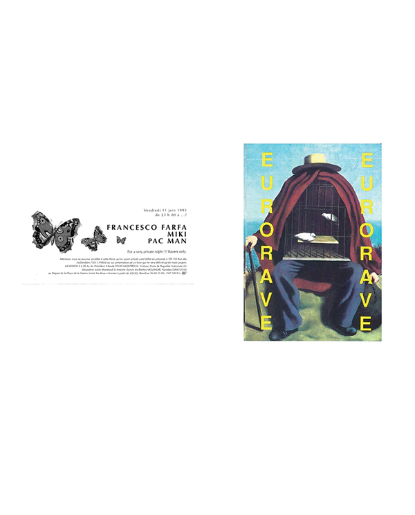 Paris Rave Flyers 1991-1994