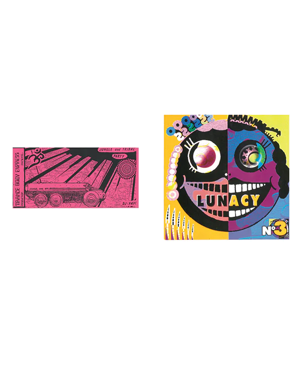 Paris Rave Flyers 1991-1994