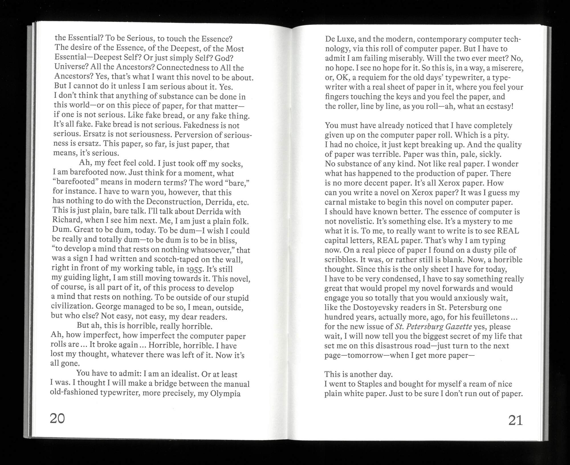 Jonas Mekas - Requiem for a Manual Typewriter